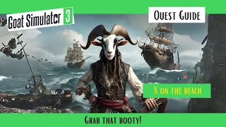 Goat Simulator 3 - Event - X on the Beach - How to Grab that booty