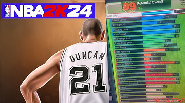 How to Make a Tim duncan Build NBA 2k24