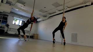 Exotic pole dance. Индивидуальная тренировка