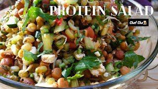 Protein Salad | Sprouts Salad | Healthy Salad Recipe