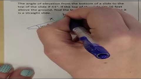 Lesson 9.1 Using an Angle of Elevation Independent Practice Answers