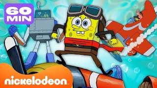 SpongeBob | Alle Autos, Busse, Züge, Roboter und andere Fahrzeuge in Bikini Bottom! | Schwammkopf