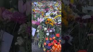 Floral Tributes To Her Majesty Queen Elizabethii