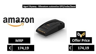 Aguri Skyway Pro GTX60 Edizione Italiana Rilevatore autovelox GPS/radar/laser 