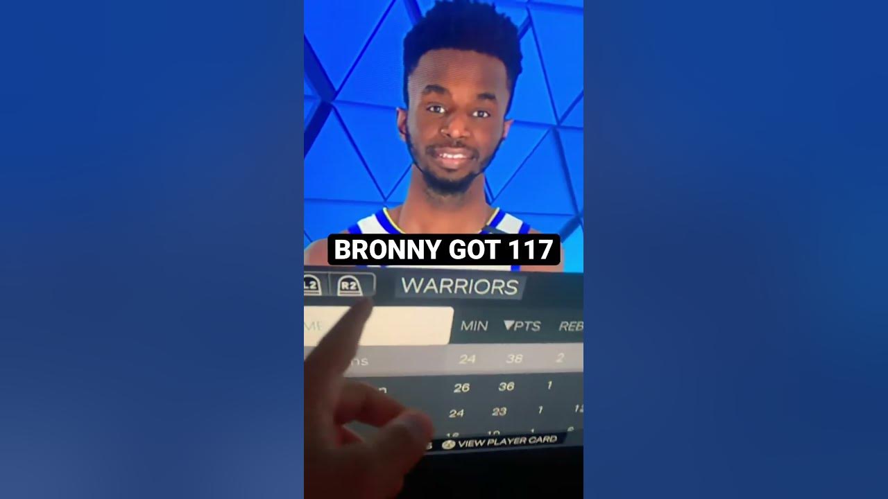 Bronny James Gets 117 Points In First Game Against Warriors YouTube