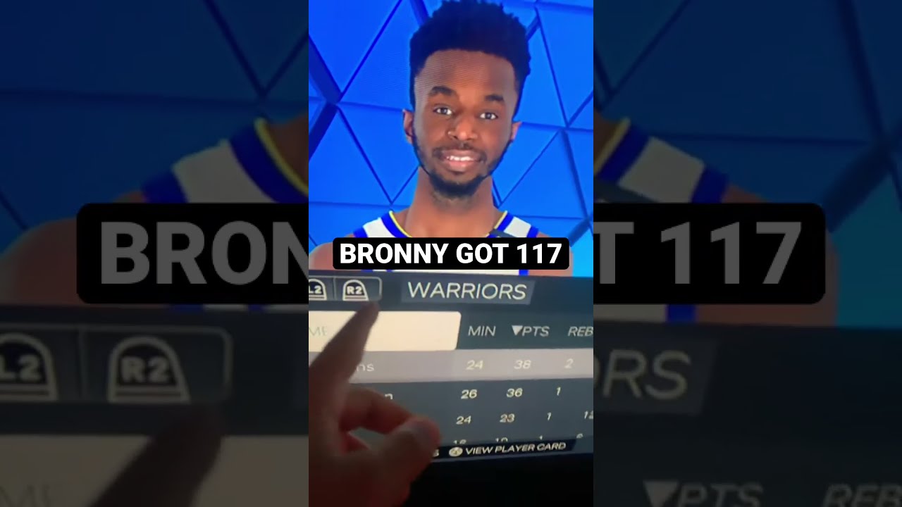 Bronny James Gets 117 Points In First Game Against Warriors YouTube Bronny James Gets 117 Points In First Game Against Warriors YouTube