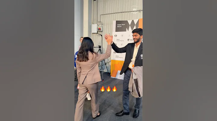 Gukesh’s smile says it all 🙂  #ChessOlympiad #chess #gukesh #india #fide #shorts