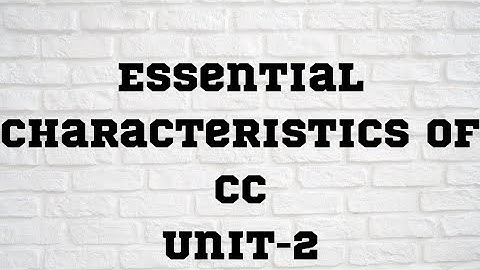 essential characteristics of cloud computing |unit-2