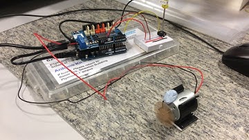 Plymouth University ROCO222 Potentiometer controlled motor