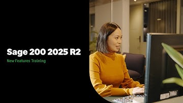 Sage 200 UK - 2025 R2 New Features Training