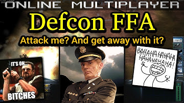 Defcon FFA - Laser General - Pro Rules | C&C Generals Zero Hour | No Commentary