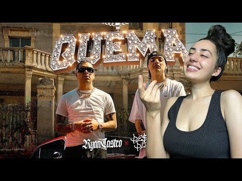 SWEDISH GIRL REACTS TO Ryan Castro, Peso Pluma - QUEMA 🔥 (Video Oficial)