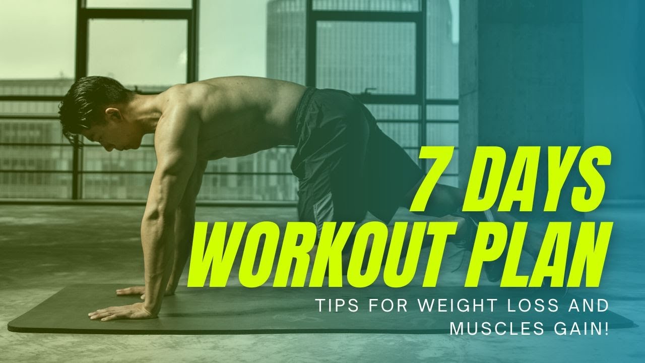 7 Days Workout Plan 7 Days To A Healthier You Fit Yourself Workout 7 Days Workout Plan 7 Days To A Healthier You Fit Yourself Workout