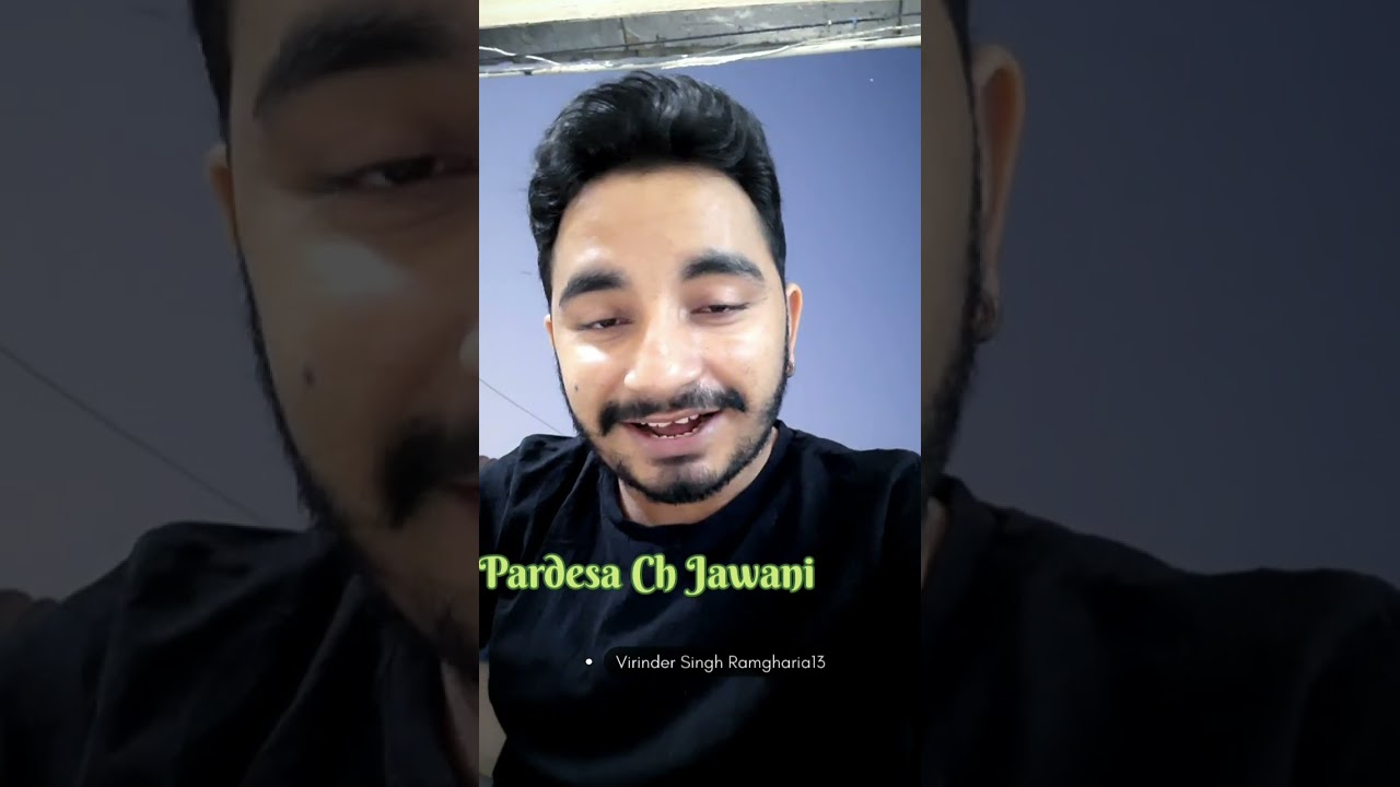 Pardesa ch Jawani | Punjabi Sad Shayari Status | Pardesi Sad WhatsApp Status ? | Love u Bebe Baapu ?