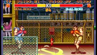 Street Fighter II Turbo - Hyper Fighting - Balrog V.S Balrog (Boxing Match) Vizzed.com - User video