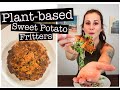 HOW TO MAKE WHOLE FOOD SWEET POTATO FRITTERS! (VEGAN)