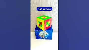 4x4 pattern tutorial…follow for more! #rubikscube #tutorial #pattern