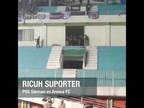 #Viral Pss vs Arema ( Ricuh)