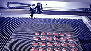 CCD camera laser cutting machine with Image recognition