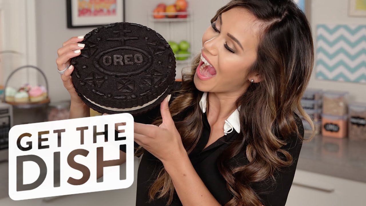 How To Make A Giant Oreo Cookie Eat The Trend Youtube