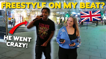 Asking Random People to Freestyle on MY Beats!