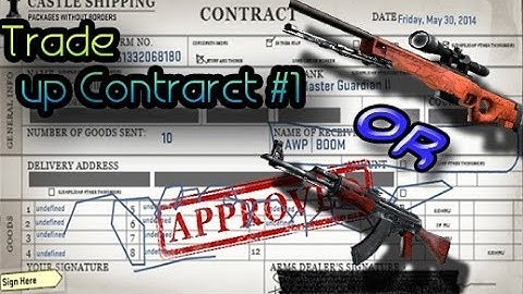 CS:GO - HIGH RISK, HIGH REWARD! - Trade Up Contract #1