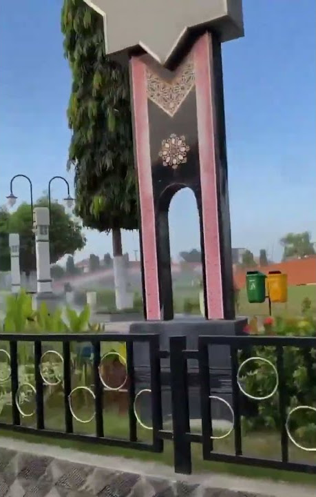Alun- Alun Kota TEGAL Waktu SORE HARI