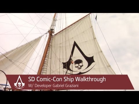 Assassin's Creed IV Black Flag: San Diego 2013 Comic-Con Ship Walkthrough | Gameplay | Ubisoft [NA]