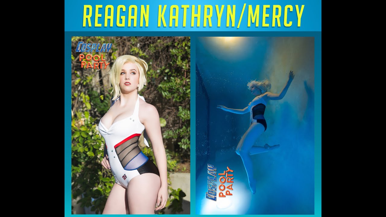 Cosplay Pool Party 3 - Overwatch Overboard with Mercy