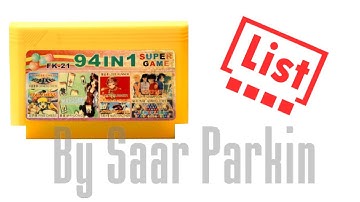 List Game EP.12 l 94 in 1 (Famiclone)