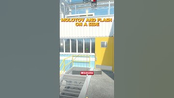 SUBSCRIBE!!! MOLOTOV AND FLASH TO THE PLANT A #cssmokes #csgo #cs2  #cs #nuke  #games #smokes