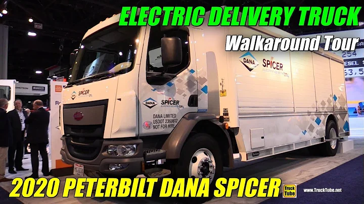 2020 Peterbilt Dana Spicer Electric Delivery Truck Walkaround - Exterior Interior Tour