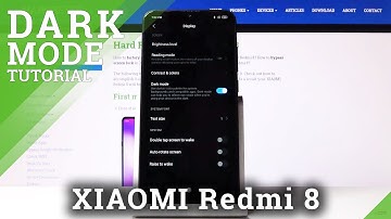 How to Activate Dark Mode in XIAOMI Redmi 8 – Use Dark Colors
