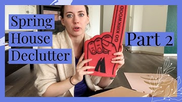 MASSIVE Whole House Declutter | Spring Cleaning (Part 2)