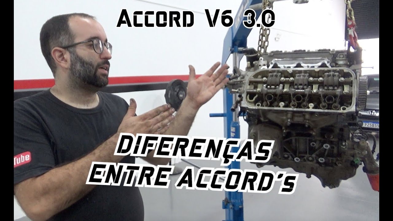 Accord 3.0 v6 - Removemos o motor! - parte 1
