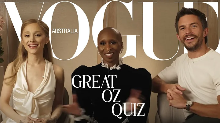 The Great Oz Quiz with the Wicked Cast | Vogue Australia