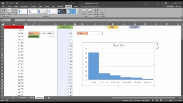 Reflection of a Negatively Skewed Variable using Excel