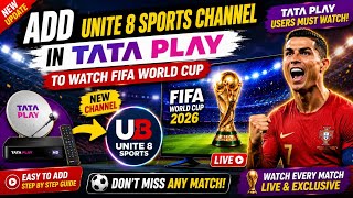 How to Add Sports18 Channel on Tata Play? | Watch FIFA World Cup 2026 Live screenshot 5
