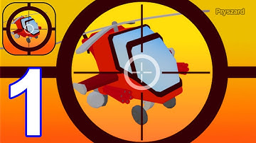 Helicopter Raid 3D: Army Smash - Gameplay Walkthrough Part 1 Level 1-8 Army Commander (iOS, Android)