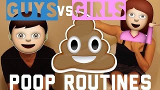 Boys Vs Girls Toilet Routines