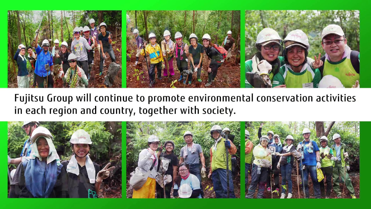 Fujitsu Group Tropical Rainforest Regeneration Project
