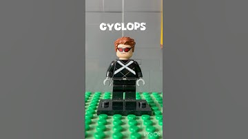 How to make a Lego Cyclops #marvel #lego ##cyclops #xmen