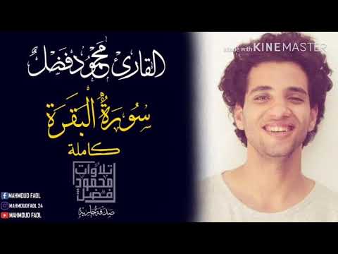 سورة البقره | محمود فضل sourate Elbaqara -Mahmoud Fadl