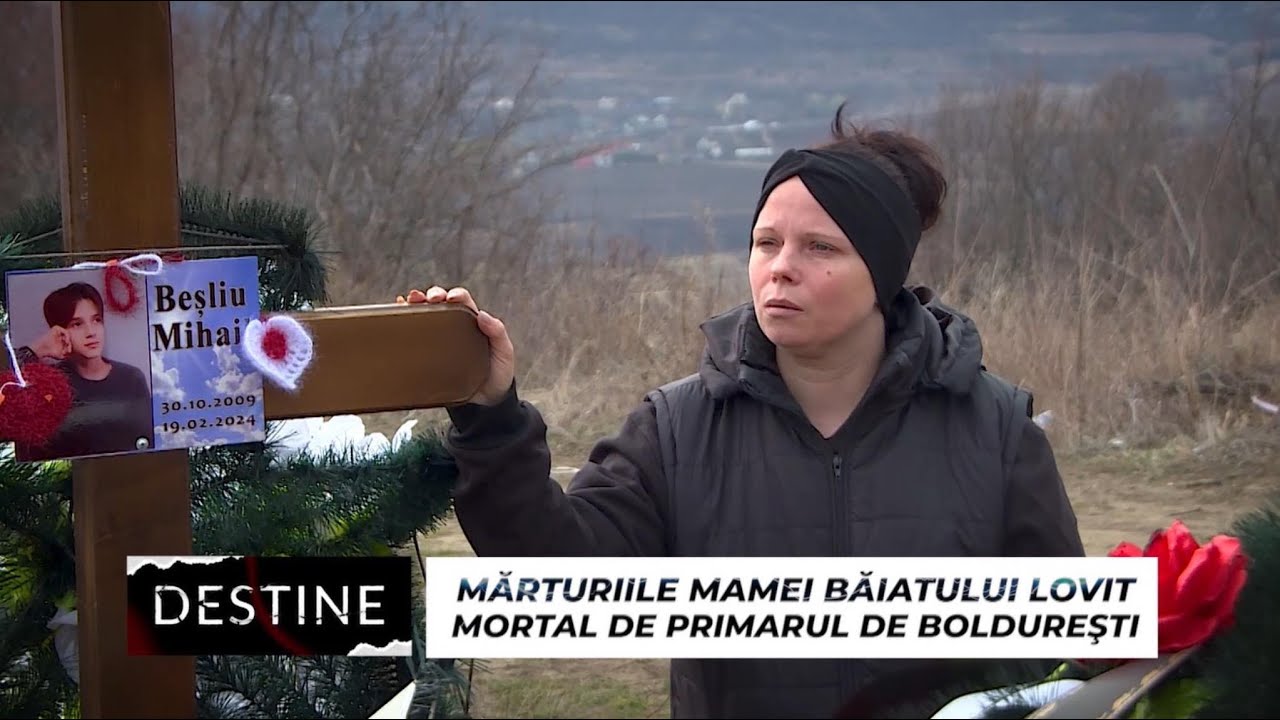 DESTINE: Mărturiile mamei băiatului care a fost lovit mortal de primarul de Boldurești
