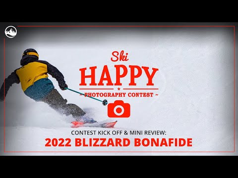 Win These Skis: 2022 Blizzard Bonafide 97 Mini Review and SkiHappy Contest