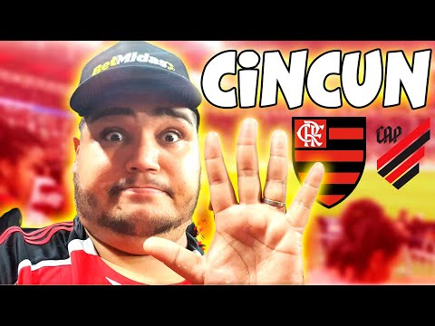FLAMENGO 5 x 0 ATHLÉTICO - CINCUM - PARTIDAÇO DO MENGÃO - CANAL DO BONNO