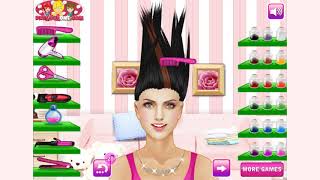 How to play Glam Hair Salon game | Free online games | MantiGames.com screenshot 4