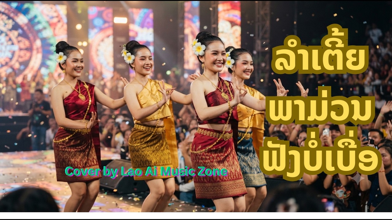 Cover ລຳເຕີ້ຍພາມ່ວນ ຟັງບໍ່ເບື່ອ รำเต้ย. ຮ້ອງໂດຍ Ai #เพลงลูกทุ่งลาว #เพลงลาว #Laosong