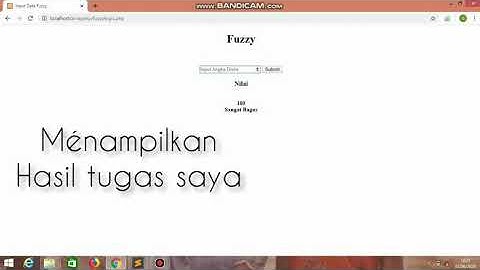 Fuzzy logic  (bahasa pemrograman php dan html)