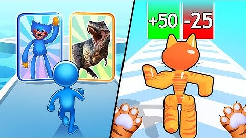 Monster Run Battle Squad | Bad Cat Runner Simulator / All Level Gameplay: Android,iOS